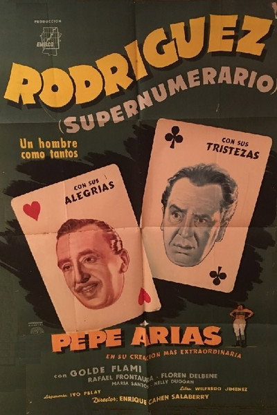 Póster de Rodríguez, supernumerario