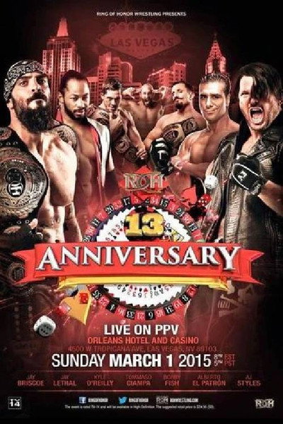 Póster de ROH: 13th Anniversary Show