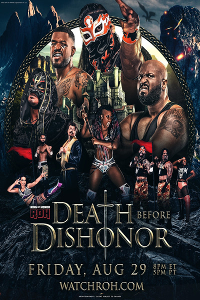 Póster de ROH Death Before Dishonor