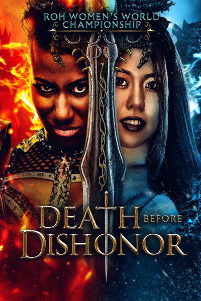 Póster de ROH Death Before Dishonor