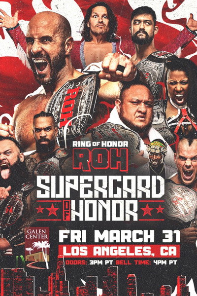 Póster de ROH Supercard of Honor