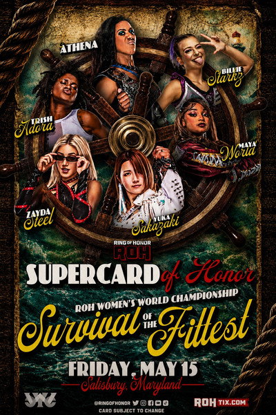 Póster de ROH Supercard of Honor