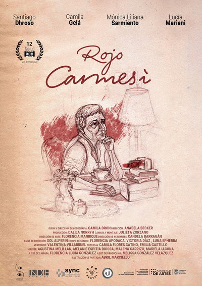 Póster de Rojo Carmesí