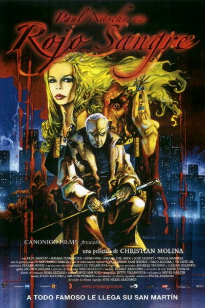 Póster de Rojo sangre
