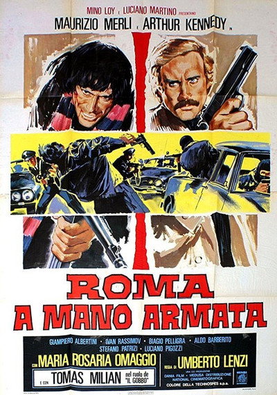 Póster de Roma a mano armada
