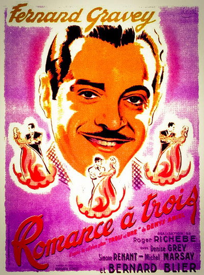 Póster de Romance à trois