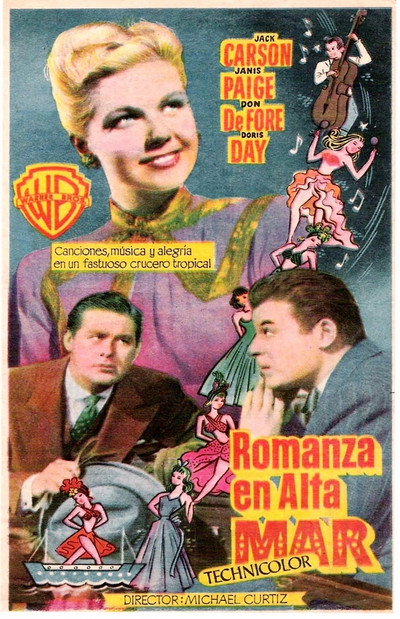 Póster de Romance en alta mar
