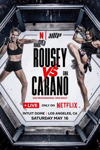 Póster de Ronda Rousey vs. Gina Carano