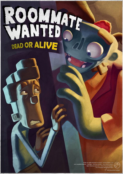 Póster de Roommate Wanted Dead or Alive