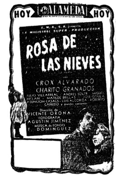 Póster de Rosa de las nieves