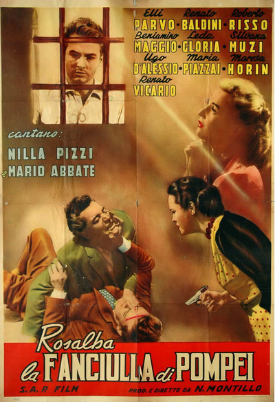 Póster de Rosalba, la fanciulla di Pompei