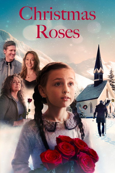 Póster de Rosas de Navidad