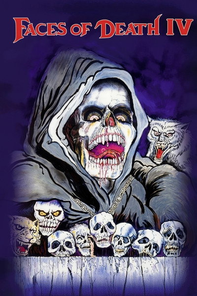 Póster de Rostros de la muerte IV