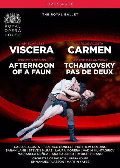 Póster de Royal Ballet: Carmen/Viscera/Afternoon of a Faun/Tchaikovsky...