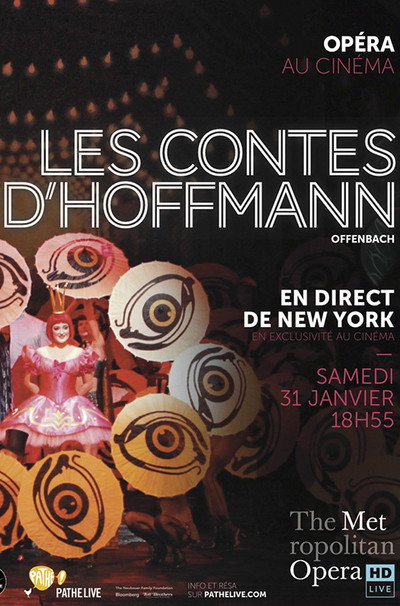 Póster de Royal Opera House Live Cinema Season 2016/17: Les contes d'Hoffmann