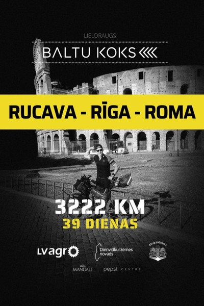 Póster de Rucava - Riga - Rome