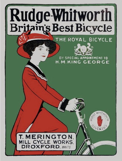 Póster de Rudge and Whitworth, Britain's Best Bicycle