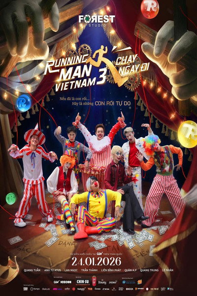 Póster de Running Man Viet Nam Mua 3: Con Roi Tu Do