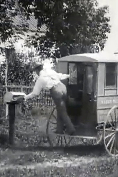 Póster de Rural Wagon Delivering Mail, U.S.P.O.