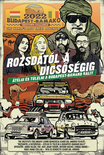 Póster de Rust to Glory, Driving and Surviving the Budapest-Bamako Rally