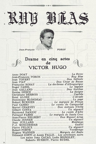Póster de Ruy Blas