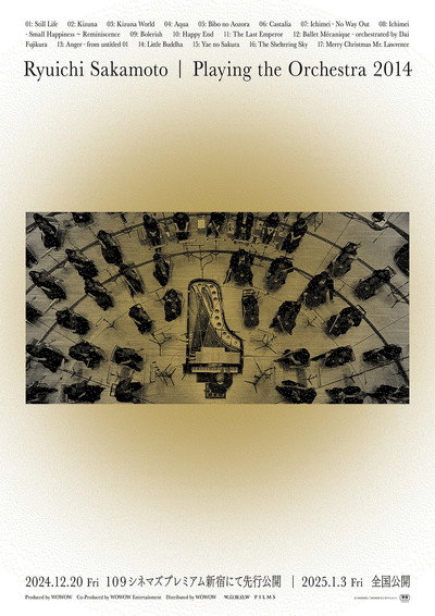 Póster de Ryuichi Sakamoto: Playing the Orchestra 2014