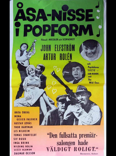 Póster de Åsa-Nisse i popform