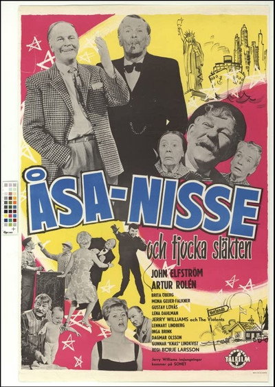 Póster de Åsa-Nisse och tjocka släkten