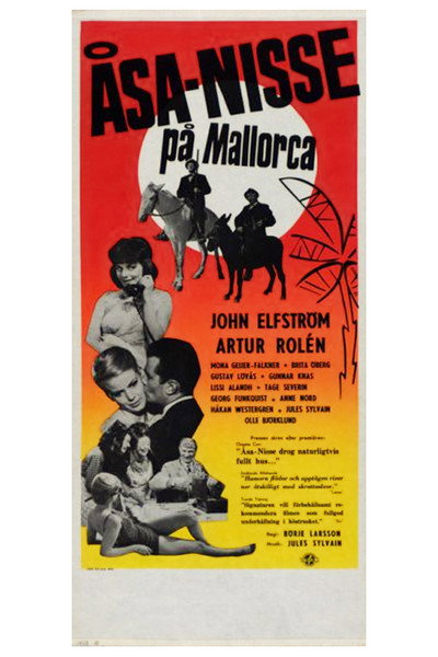 Póster de Åsa-Nisse på Mallorca