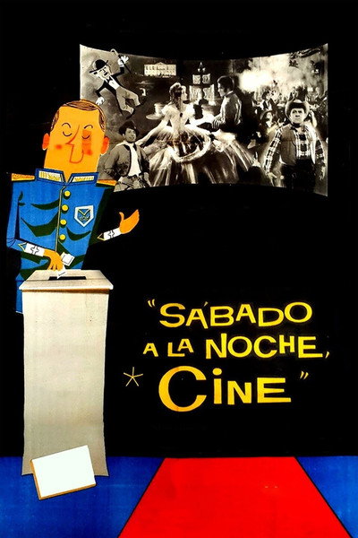 Póster de Sábado a la noche, cine