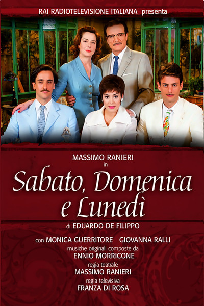 Póster de Sabato, domenica e lunedì