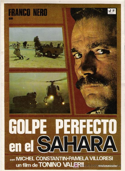 Póster de Sabotaje en el Sáhara