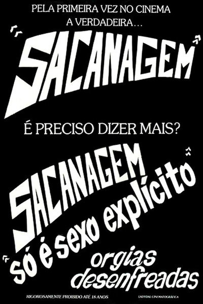 Póster de Sacanagem