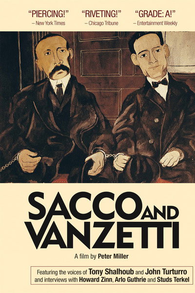 Póster de Sacco and Vanzetti