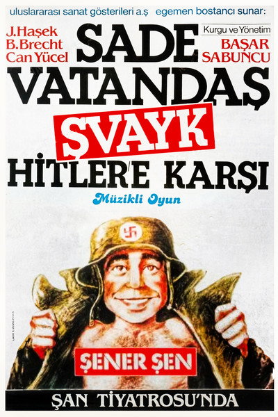 Póster de Sade Vatandas Svayk Hitler'e Karsi