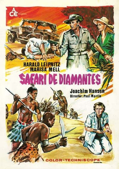 Póster de Safari de diamantes