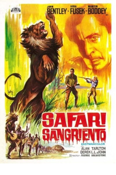 Póster de Safari sangriento