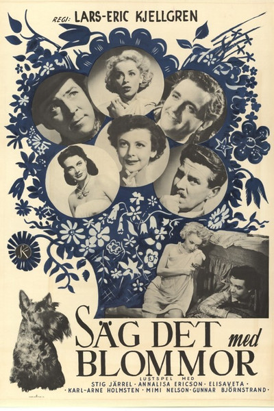 Póster de Säg det med blommor