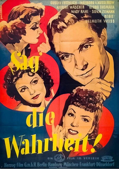 Póster de Sag' die Wahrheit