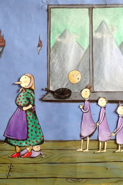 Póster de Sagan om pannkakan