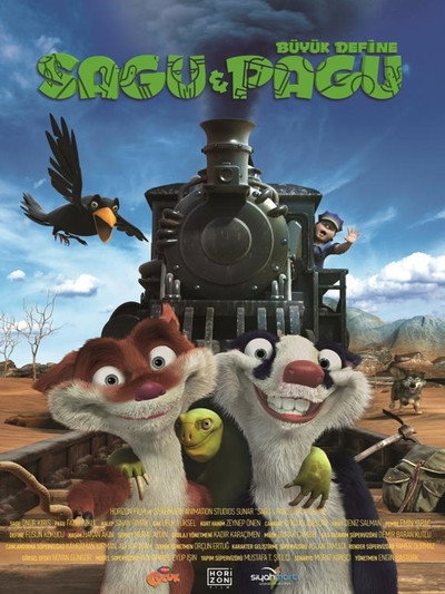 Póster de Sagu eta Pagu: Altxor Handia
