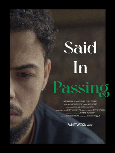 Póster de Said in Passing