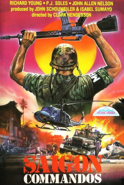 Póster de Saigon Comandos