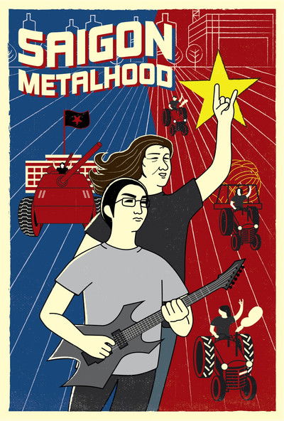 Póster de Saigon Metalhood