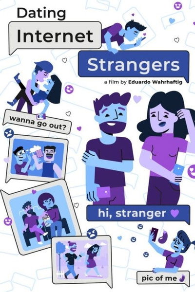 Póster de Saindo com Estranhos da Internet