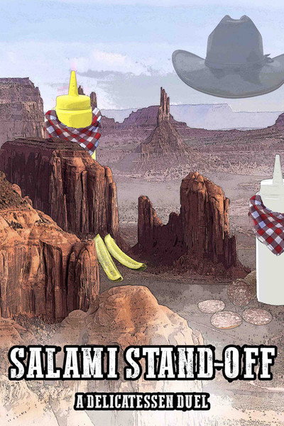 Póster de Salami Stand-Off: A Delicatessen Duel