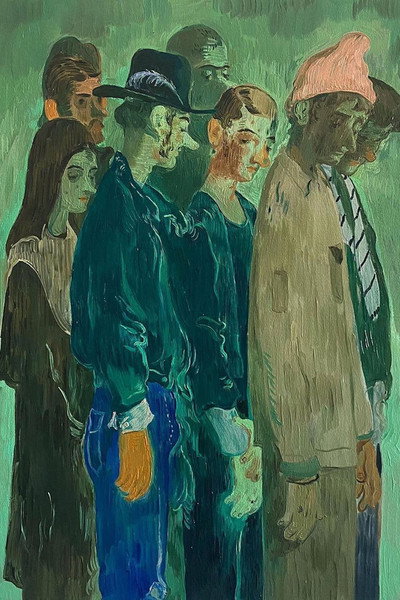 Póster de Salman Toor's Emerald Green