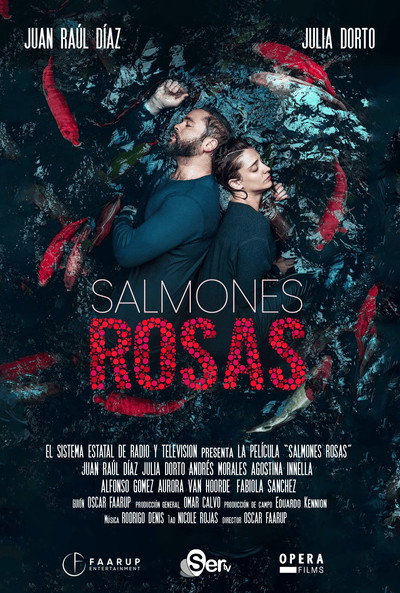 Póster de Salmones Rosas