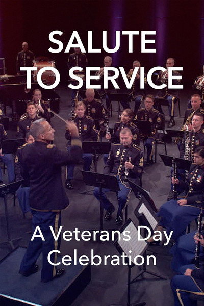 Póster de Salute to Service: A Veterans Day Celebration