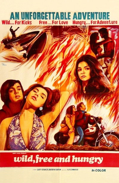 Póster de Salvaje, libre y hambriento